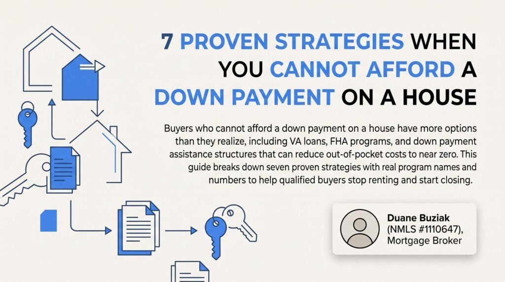 7 Proven Strategies When You Cannot Afford a Down Payment on a House