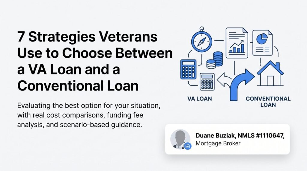 7 Strategies Veterans Use to Choose Between a VA Loan and a Conventional Loan